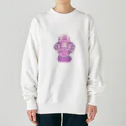 Hotoke Mandalaのおまもり千手観音 Heavyweight Crew Neck Sweatshirt