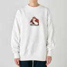 きなこのショップの食べる間もない Heavyweight Crew Neck Sweatshirt