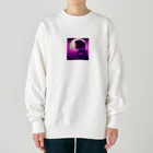 ゆーきの夕暮れ Heavyweight Crew Neck Sweatshirt