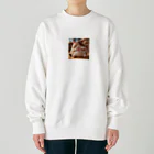 wtr3045のまるねこ15 Heavyweight Crew Neck Sweatshirt