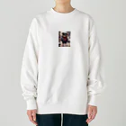 StealHeartのオシャレなクマ Heavyweight Crew Neck Sweatshirt