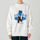 Loveuma. official shopのPUNCH! PUNCH! NEKO PUNCH! by NLD Heavyweight Crew Neck Sweatshirt