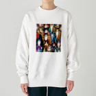 PAC (ポップアートキャット）のPAC (ポップアートキャット) Heavyweight Crew Neck Sweatshirt