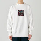 Hana15500のロック　和　デザイン２ Heavyweight Crew Neck Sweatshirt