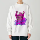 GOOD VIBES CATSの言いたいことがあるやつだけが生き残る Heavyweight Crew Neck Sweatshirt