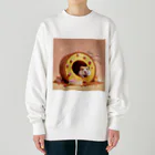 NaROOMのバウムクーヘンの穴 🐹 Heavyweight Crew Neck Sweatshirt