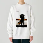 ののちゃんのフォトプリントショップのダンスカップル Heavyweight Crew Neck Sweatshirt