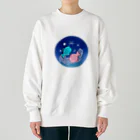 もふもふ堂の魚座 Heavyweight Crew Neck Sweatshirt