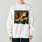 yos-1292583のカープさいしん Heavyweight Crew Neck Sweatshirt