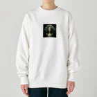 AQUAMETAVERSEの魅惑的な緑の世界　なでしこ　1478 Heavyweight Crew Neck Sweatshirt