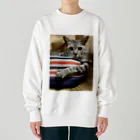 fashion-sametarouのワイルドだろ〜 Heavyweight Crew Neck Sweatshirt