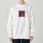 mamin0207のワイルドバスケ Heavyweight Crew Neck Sweatshirt