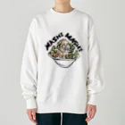 あいさのおみせのマシマシのラーメン Heavyweight Crew Neck Sweatshirt