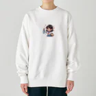 ともっしーの花粉症ですか？ Heavyweight Crew Neck Sweatshirt