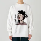 B-catのだじゃれ偉人シリーズ「聖徳太子」 Heavyweight Crew Neck Sweatshirt