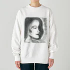 hiking_dressのA mysterious girls Heavyweight Crew Neck Sweatshirt