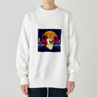 80s_popの80s_pop Dog No.1 (Shiba Inu) Heavyweight Crew Neck Sweatshirt