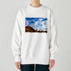 kudo1234の空 Heavyweight Crew Neck Sweatshirt