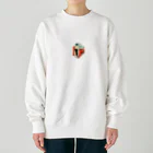 Buildingsの廃墟 2 Heavyweight Crew Neck Sweatshirt