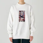 イマジネーション・ファクトリーのツンデレちゃん妹達 Heavyweight Crew Neck Sweatshirt