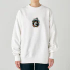 ankoro_mochiのサングラスペンギン Heavyweight Crew Neck Sweatshirt