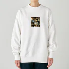 Jindyblogの働いたら負け（充実） Heavyweight Crew Neck Sweatshirt