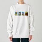 uranaieshiのQUEEN of NYANDS.  Heavyweight Crew Neck Sweatshirt