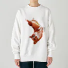 chikuwa_bのおなかなでて Heavyweight Crew Neck Sweatshirt