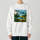 すずらん24の大自然の恵み　 Heavyweight Crew Neck Sweatshirt