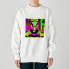 cyborg_dot_comのエナジードリンク好き男 Heavyweight Crew Neck Sweatshirt