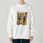 .nekoのAIわんこ「絆」 Heavyweight Crew Neck Sweatshirt