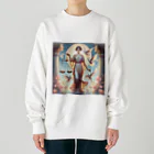 われらちきゅうかぞくのLibra 天秤座 Heavyweight Crew Neck Sweatshirt