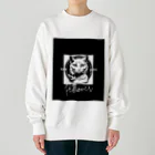 SERIY_SHOPの勇敢な猫戦士 Heavyweight Crew Neck Sweatshirt