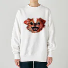 299oflifeのおどろきチワワ Heavyweight Crew Neck Sweatshirt