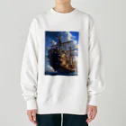 AQUAMETAVERSEの海賊船　なでしこ1478 Heavyweight Crew Neck Sweatshirt