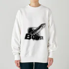 ピネファインのロケットイラスト Heavyweight Crew Neck Sweatshirt