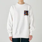 PAC (ポップアートキャット）のPAC (ポップアートキャット) Heavyweight Crew Neck Sweatshirt