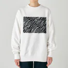 シマのゼブラ柄に期待を求めて Heavyweight Crew Neck Sweatshirt