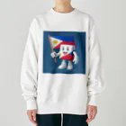 happiness_shopの２０２４　フィリピンキャラの決定版 Heavyweight Crew Neck Sweatshirt