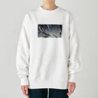 lucky_bearの輝きキラキラ硝子 Heavyweight Crew Neck Sweatshirt