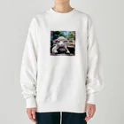 リキ製作所の運転、合ってる？ Heavyweight Crew Neck Sweatshirt