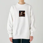 ZeroCreativeのチョコレートチンチラ Heavyweight Crew Neck Sweatshirt