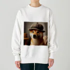 ANTARESのおでかけ柴犬 Heavyweight Crew Neck Sweatshirt