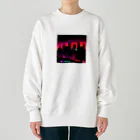 パワドラのネオンカラーで輝く都市2 Heavyweight Crew Neck Sweatshirt