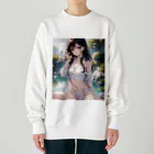 yumi889kiteの夏日の風物詩 Heavyweight Crew Neck Sweatshirt