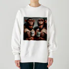 AREUSのAREUS× CHIMPANZEE#3 Heavyweight Crew Neck Sweatshirt