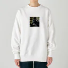 fumi_sportsの現代人すぎるゴリラ Heavyweight Crew Neck Sweatshirt