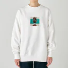 77 NOAの地雷系女子 Heavyweight Crew Neck Sweatshirt