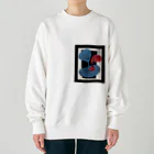 青刺し亀の心藏。其の壱。 Heavyweight Crew Neck Sweatshirt