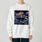 daikoku3の空かける小人たち Heavyweight Crew Neck Sweatshirt